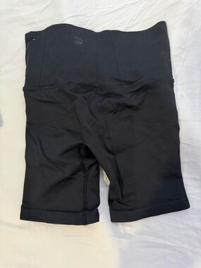 Women's High-Waist Black Bike Shorts